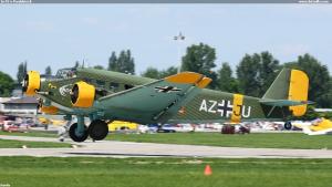 Ju-52 v Pardubicích