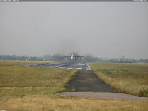 AN-12BP, vzlet z RWY 01
