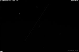ISS prelieta cez Orion. 14. 2., 17.54, 30" F9.0