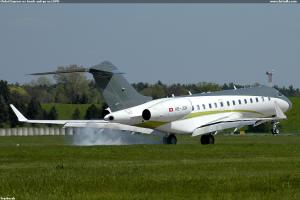 Global Express na touch-and-go na LKPD