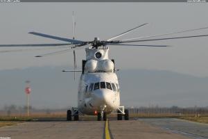 Mi-26 odlet 1.pokus