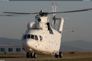 Mi-26 odlet 1.pokus