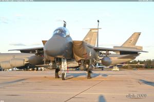 F-15E Strike Eagle zo Seymour Johnson AFB...