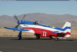 1944 P-51 N991R s/n 44-74536 "Race 11"