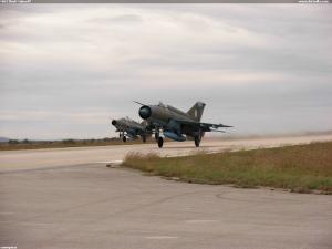 MiG21bisD takeoff