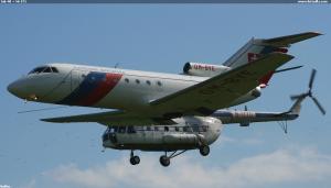 Jak-40 + Mi-171