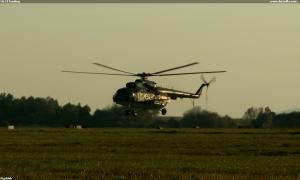 Mi-17 landing