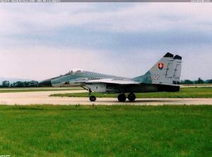 Mig 29 A - Slovak Air Force, SIAD - 2002, BA, ( no digital )