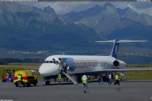 McDonnell Douglas MD-82 Dubrovnik Airline 9A-CDC