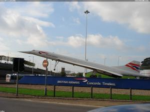 Concorde na pomníku