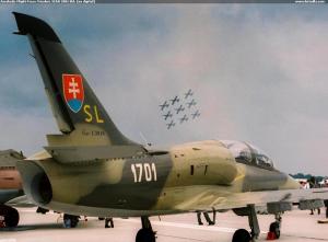 Acrobatic Flight-Frece Tricolori, SIAD 2002-BA, (no digital)
