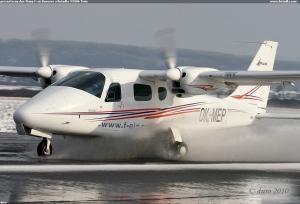 prezentačný deň firmy F-air Benešov a lietadla  P2006 Twin