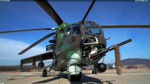 Mi-24 Streľby