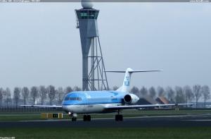 Fokker 100 - KLM Cityhopper - PH-OFP