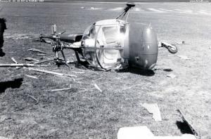 havária HC-102  OK-RXC vo Vrchlabí , 1967