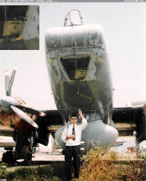 Kypr  1994  AVRO SHACKLETON  a britské zásoby........