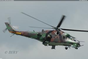 Mi-24V tč. 0833 SAF solo display