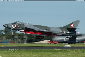 Hawker Hunter F.58 HB RVU (ex J-4086 Swiss Air Force)
