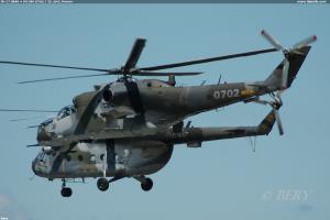Mi-17 0840 + Mi-24V 0702 / 23. zVrl, Přerov