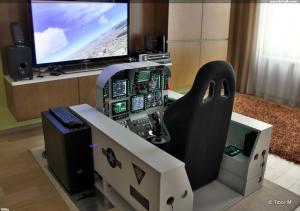 VirtualSky,Domáci letecký simulátor F-18