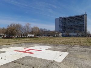 27.3.2022. Heliport v Nových Zámkoch.