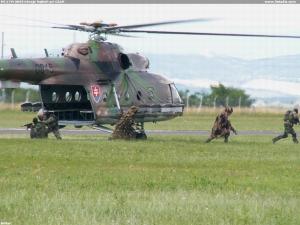Mi-17M 0845+dvaja hejkali pri CSAR
