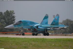 Su-34 - zasloužený odtah po ukázce