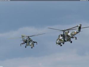 2x Mi-35 ( 7357+3361)